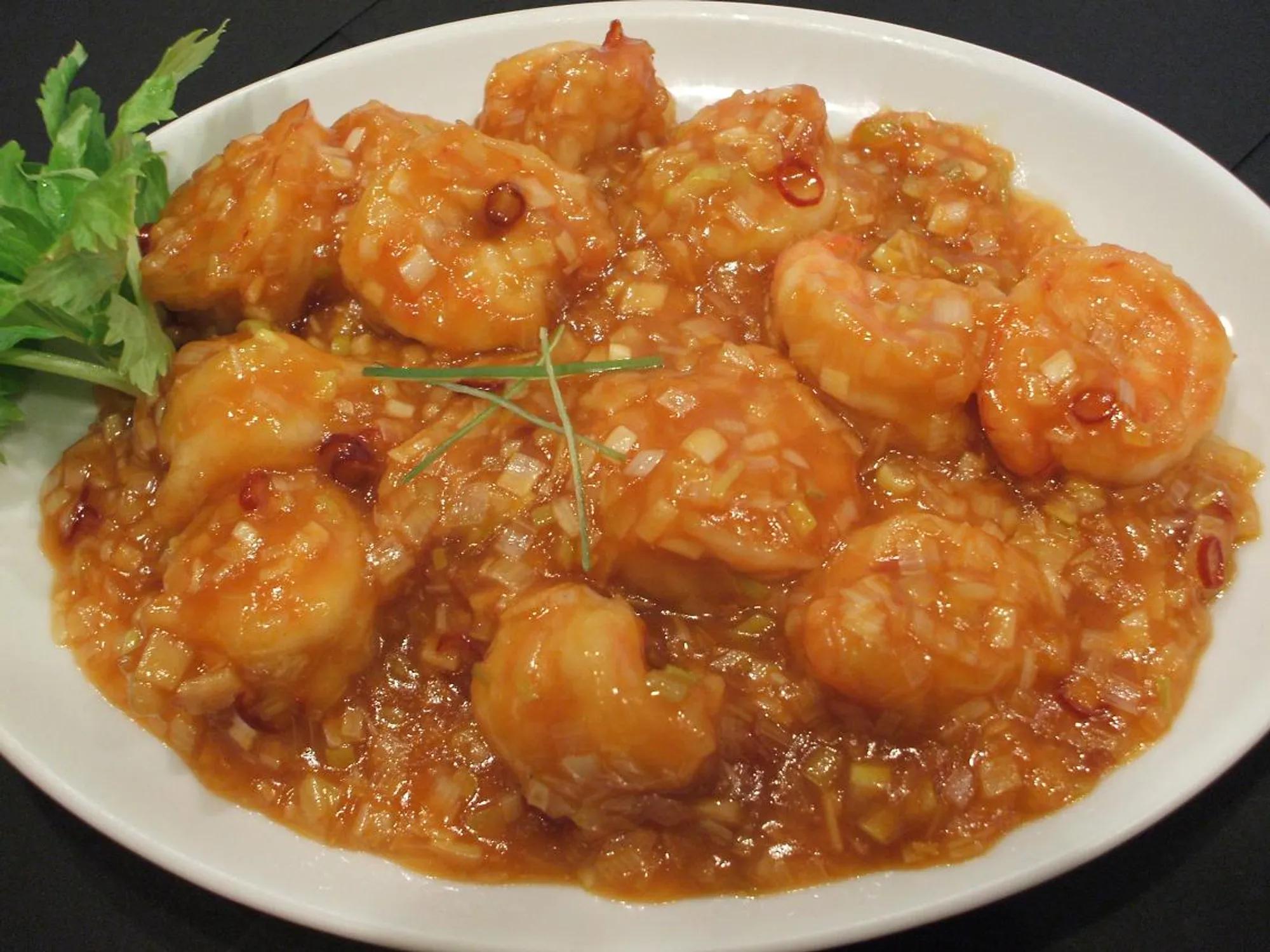 エビのチリソース