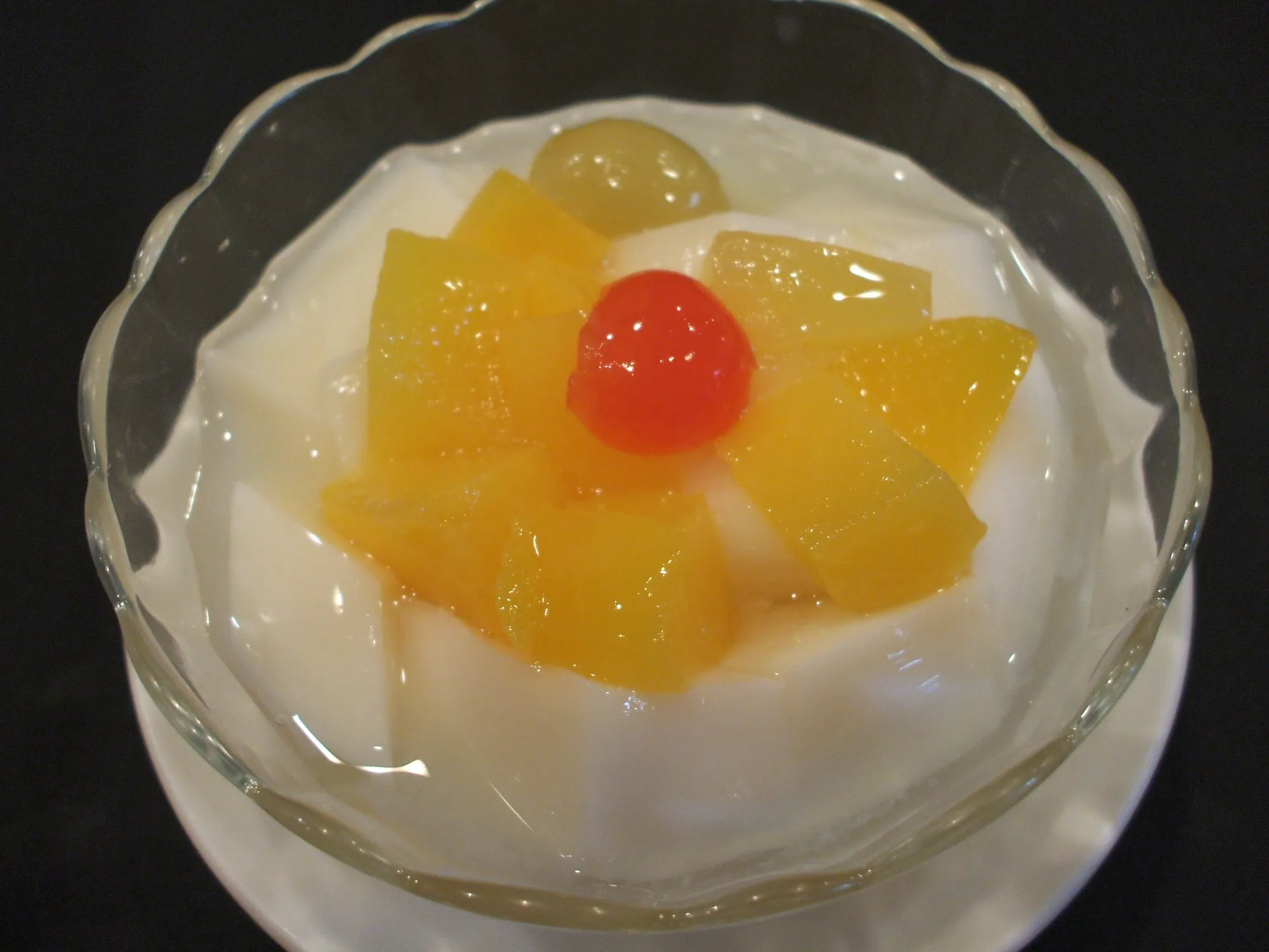 自家製杏仁豆腐