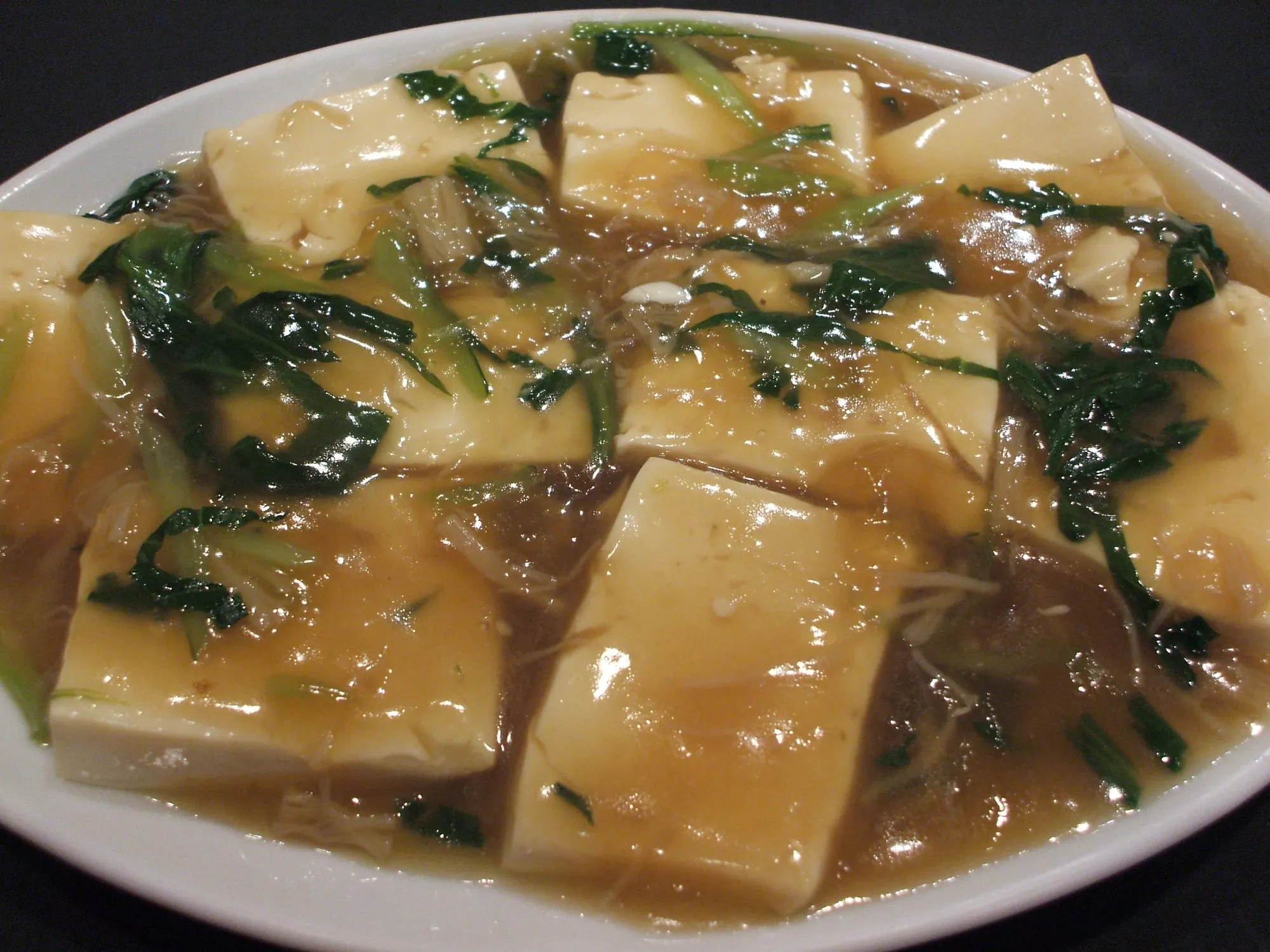 ホタテと豆腐のうま煮