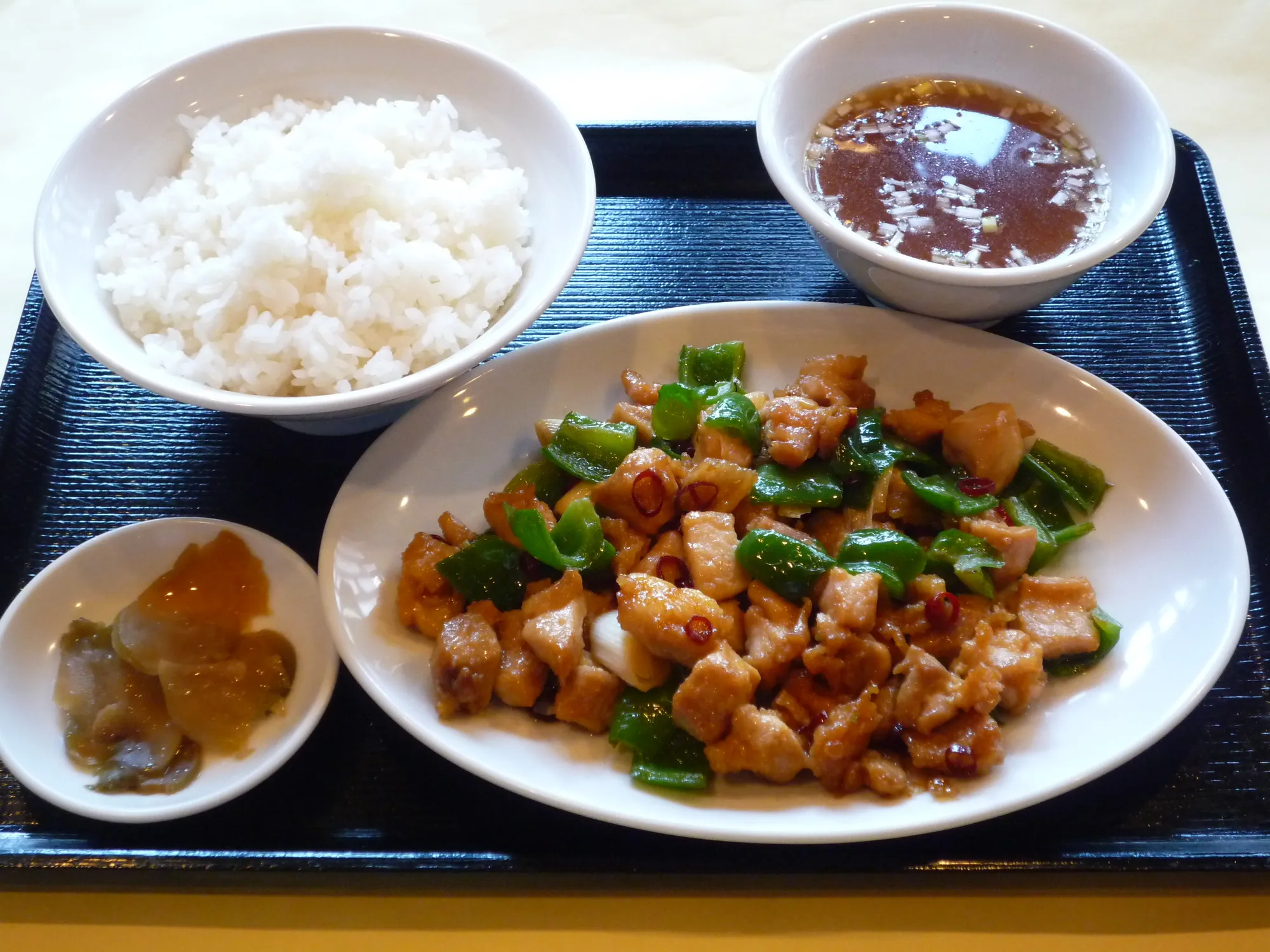 とり肉カラシ炒め