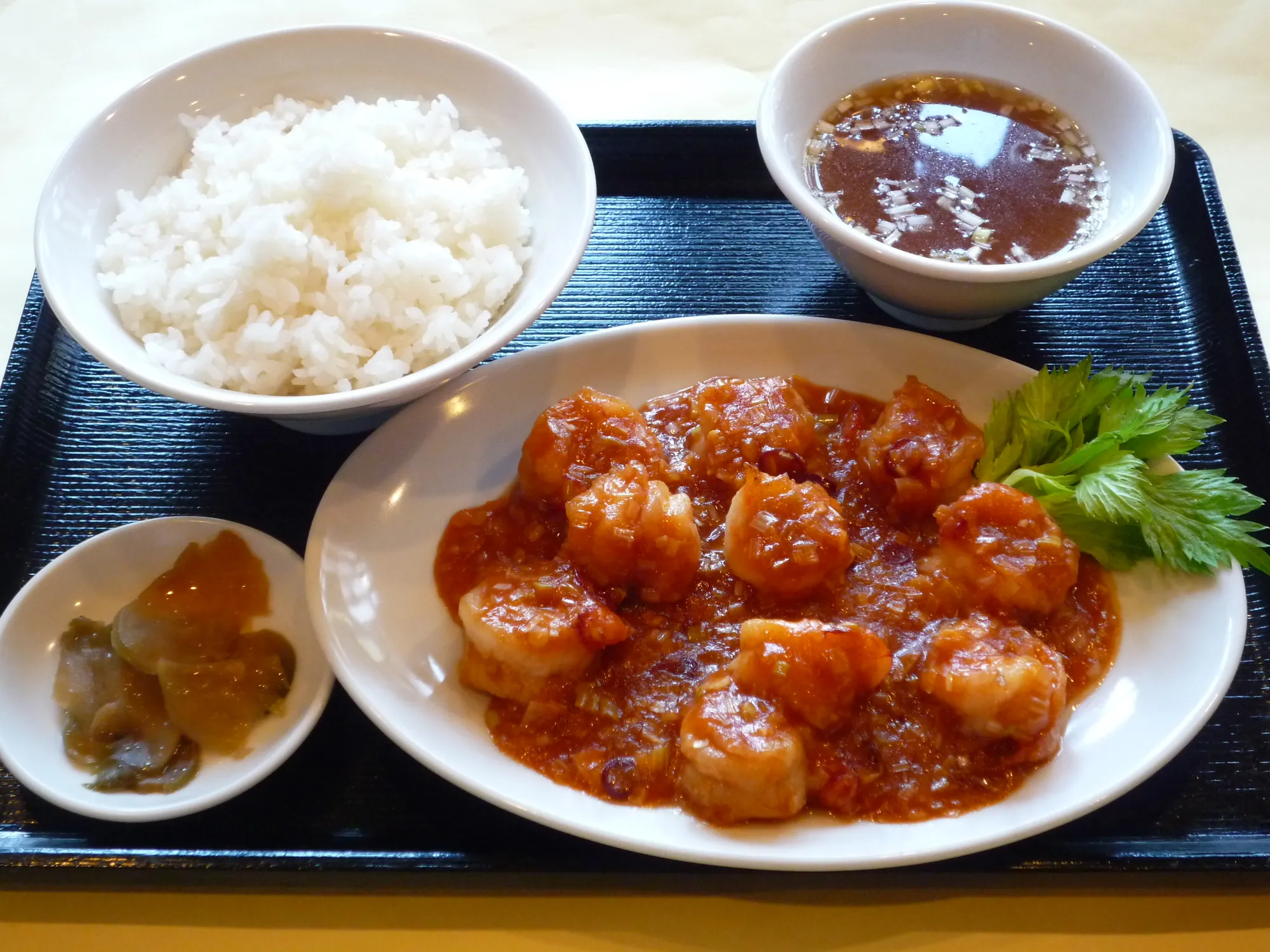 エビのチリソース