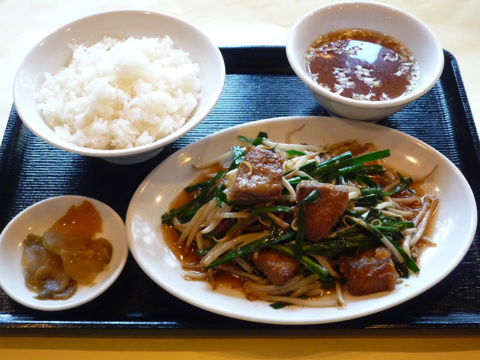 レバニラ炒め